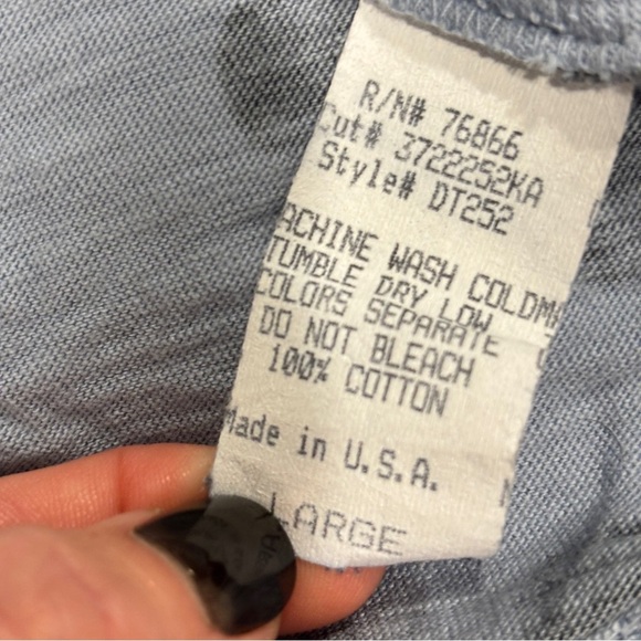 Prairie Cotton USA-Made Polka Dots All Cotton Tunic ~ Size Large - Picture 7 of 10